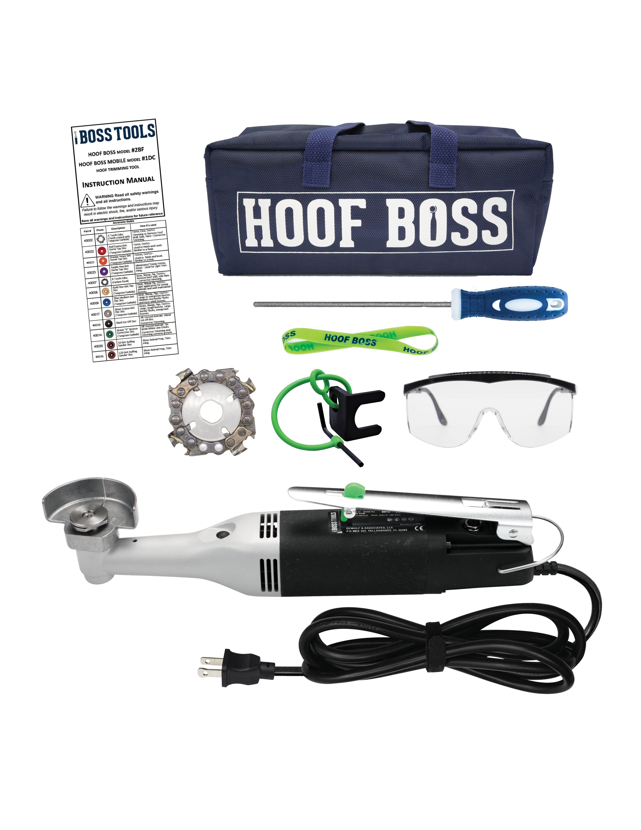 Basic Cow Hoof Care Electric Trimming Set
