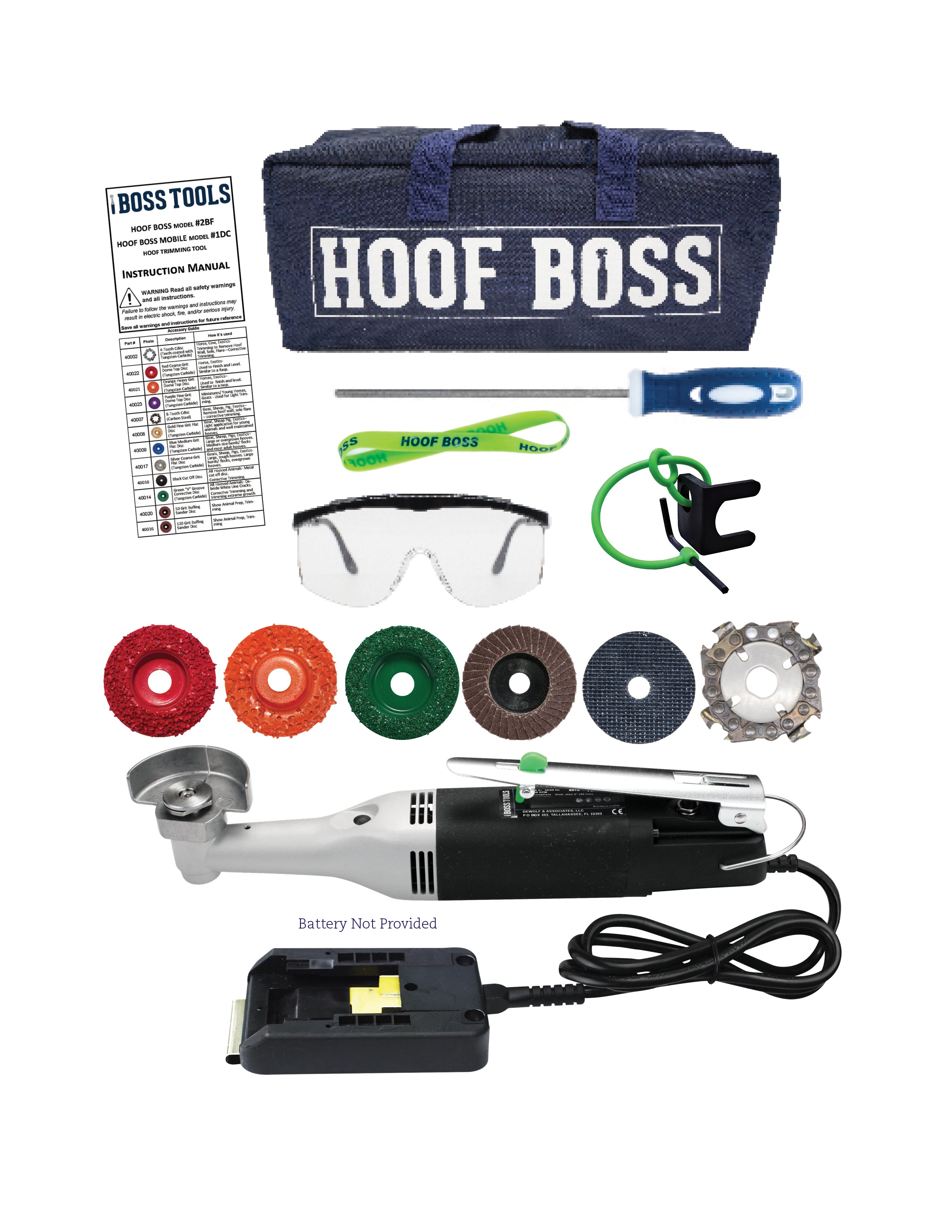 Complete Horse Hoof Care Mobile Trimming Set