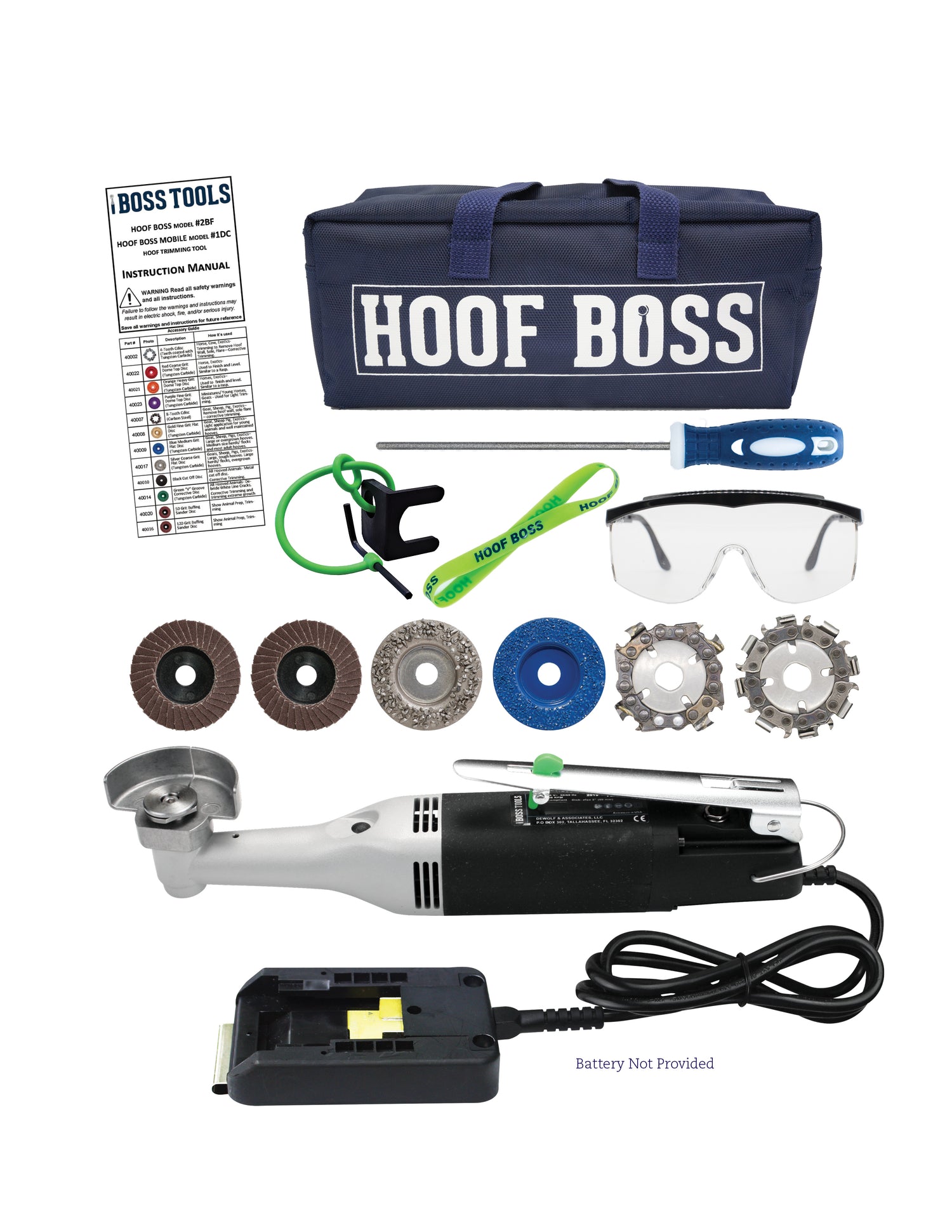 Complete Sheep Hoof Care Mobile Trimming Set